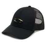 Oakley Mens Trucker Ellipse Hat Blackout