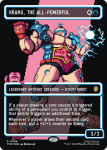 Krang The All-powerful Borderless Surge Foil Teenage Mutant Ninja Turtles Commander - Damaged Foil