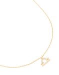 Waterproof Gold Plated Stainless Steel Heart & Evil Eye Charm