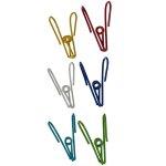 - Metal Clips - Assorted Colours - 6 Piece