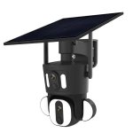 Solar Powered 4G Security Camera - 6MP Dual Lens With Ubox App