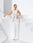 Clementine Soft Vest - 16 Porcelain
