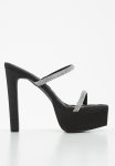 Lava 1 Platform Mule Heel - Black