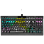Corsair K70 Rgb Tkl Optical-mechanical Gaming Keyboard Backlit Rgb LED Corsair Opx Keyswitches Black
