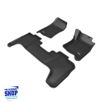 Toyota Land Cruiser 70 Series Pickup Double Cab 3D Maxpider Kagu Moulded Mats Set 2006 To Current