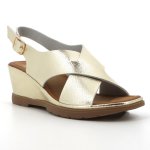 Ranee Wedge Sandal - Light Gold - 8
