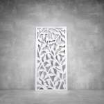 Laser Cut Screen - Design 115 - 2000 X 1000 X 20 Matt White Outdoor