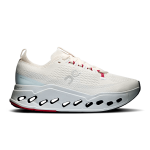 Women's Cloudsurfer Max Road Running Shoes - Maximum Cushi & Energy Return - Ivory Salm US11 UK9
