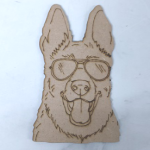 Wood Pup Sashie