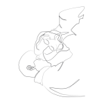 One Line Art Print 8