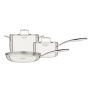 Tramontina 3PC Grano Stainless Steel Cookware Set With Tri-ply Body