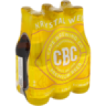 CBC Krystal Weiss Beer Bottles 6 X 340ML