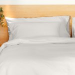 Heritage Collection Linen And Lyocell Blend Pillowcase Pair Mist - King Pair 50X90CM