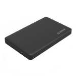 Orico 2.5 USB3.0 External HDD Enclosure in Matt Black