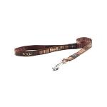 Rogz Fancy Dress Classic Lead - Scooter Medium Mocha Bone