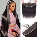 13X4 HD Lace Frontal Closure 12 Inch Straight Lace Frontal Human Hair 100% Unprocessed Brazilian Virgin Hair Ear To Ear Swiss HD