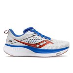 Saucony Men's Ride 17 - White cobalt UK9