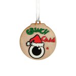 Grinch Bauble 9.5CM - Grinch Cam