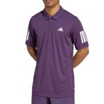 Adidas Club Tennis 3-STRIPES Polo Shirt - Aurora Plum