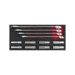 : 12PC 1 2" Dr. Deep Socket & Combination Wrench Set Metric - T40198