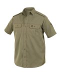 Mens Kalahari Shirt S S Olive - 3XL