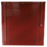 Venetian Mahogany Aluminium Blinds 1000 X 1000