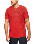 Men's Ua Seamless Wave Short Sleeve - Beta Sm
