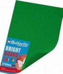 Board – A2 160GSM Bright Singles – Wrapped Green – BRD971GRN