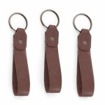Handmade Personalised Leather Keyring- 3 Pack – Narrow