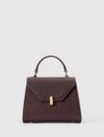 Mietta Lock Top Handle Bag - 0 Chocolate