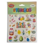 Easter Stickers Happy 1 Sheet
