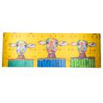 - Runner Carpet Yellow Cow