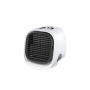 Air Cooler Fan MINI Desktop Air Conditioner With Night Light Usb-white