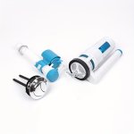 1 Set Universal Toilet Water Fill Valve 3 In 1 Compatible With Old & New Toilets Plastic Floating Ball Valve Suction Toilet Inle