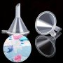 5PCS Plastic MINI Funnel Set For 5D Diamond Painting Bead Container Storage Box Bottle Sub-package Accessory Tools