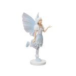 Polyresin Fairy With Leg Up 19X16X35CM