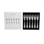 Jan Pluto Cake Fork Set Of 6
