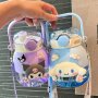 1pc 1050ml/35.5oz Series Large Capacity Water Cup Cute Cartoon Leakproof Water Bottle With Straw Portable For Outdoor Travel Fitness Kuromi Melody Pom Pom Purin