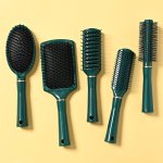 Detangling Hair Brush Anti-static Detangler Hair Brush Paddle Air Cusihon Comb Nylon Bristle Hair Styling Brush For Men And Wome