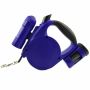 3 In 1 Retractable LED Light Dog Leash With Bag Dispenser