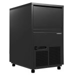 Snomaster SMIC-26S Black 26KG 24HR Plumbed-in Gourmet Type Ice-maker – Black