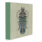 Soldier Beetle Art Print - 100CM X 100CM Stretched Canvas