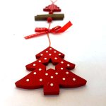 Red Xmas Tree Ornament - Factory Plaza