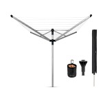 Brabantia Liftomatic Advance 60M Rotary Dryer Metallic Grey