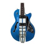 Alliance Mike Campbell I Dtv-mc Semi Hollow Body Guitar- Catalina Blue