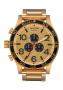 Nixon 51-30 Chrono Men's Watch - All Gold / Gold / Black