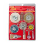 T craft Wire Brush Set 10PCE