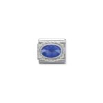 Composable Classic Link Blue Faceted Zirconia