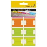Tower Self Adhesive Tabs Fluorescent Colours Satf