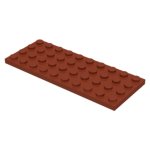 Parts Plate 4 X 10 3030 - Reddish Brown